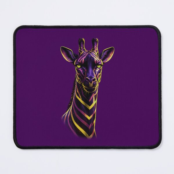 Item preview, Neon Giraffe Cyberpunk Animal Retro Safari Poster designed and sold by K Design Store.
