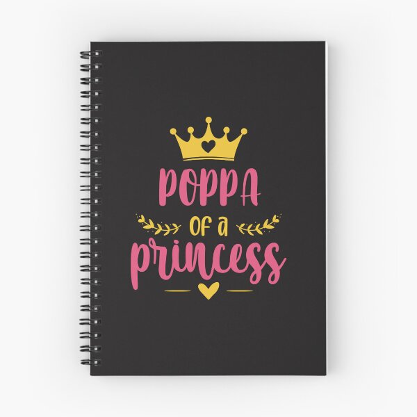 Item preview, Poppa of a Princess Cute Father Daughter Family Gift Design designed and sold by kiralynstration.