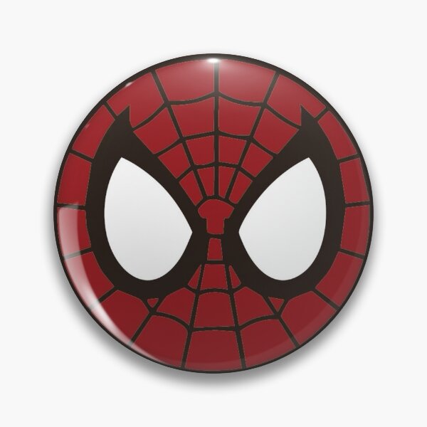 Item preview, Red Spider Hero Mask Badge designed and sold by Zyphero.
