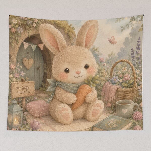 Item preview, Cozy bunny designed and sold by Wolf-Essentials.