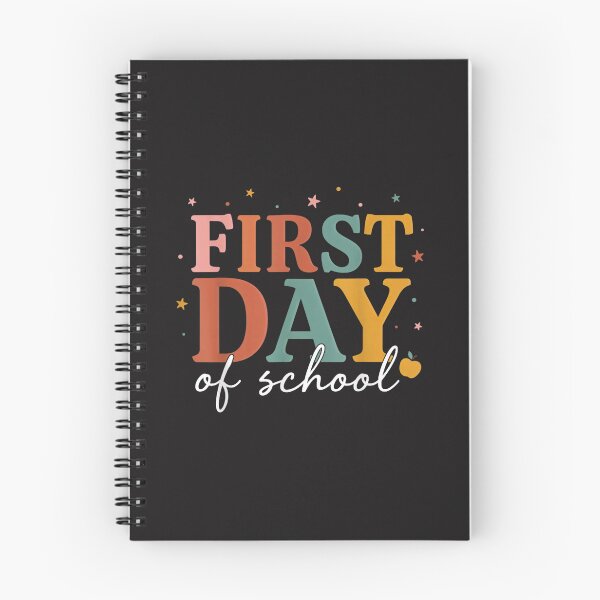 Item preview, First Day of School Colorful Retro Teacher Student Back to School Design designed and sold by kiralynstration.