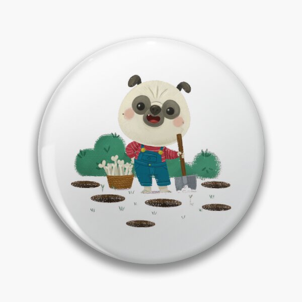 Item preview, Pug Cute Puppy Digging Holes designed and sold by Martukadesign.