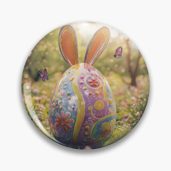 Item preview, Colorful artistic Easter eggs designed and sold by FluffyGallery.