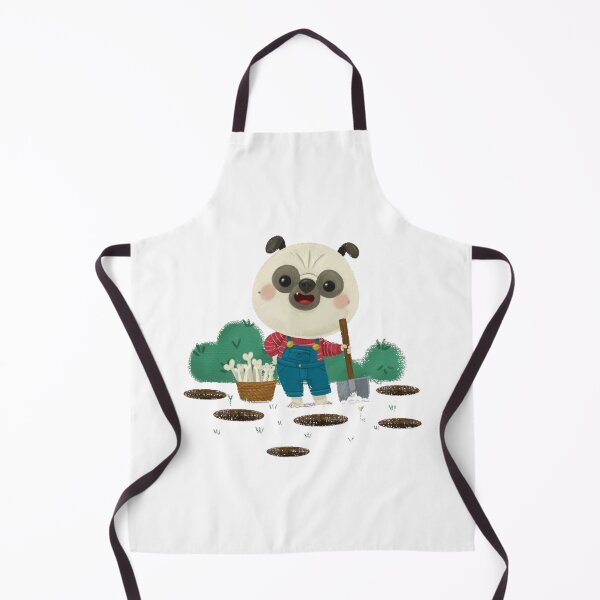 Item preview, Pug Cute Puppy Digging Holes designed and sold by Martukadesign.