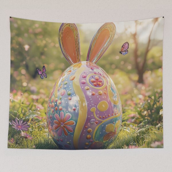 Item preview, Colorful artistic Easter eggs designed and sold by FluffyGallery.