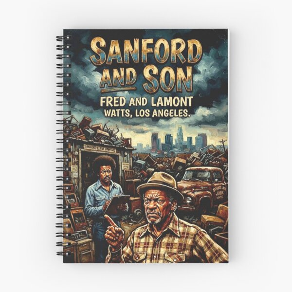 Item preview, Sanford and Son Fred and Lamont Fine Art Tribute designed and sold by Art's Diner.