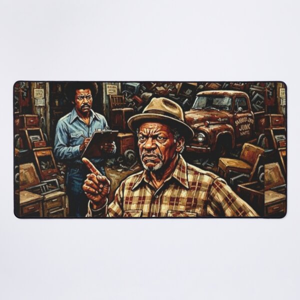 Item preview, Sanford and Son Fred and Lamont Fine Art Tribute designed and sold by Art's Diner.
