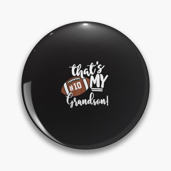 Item preview, That's My Grandson Football Grandma Grandpa Family Game Day Design designed and sold by kiralynstration.