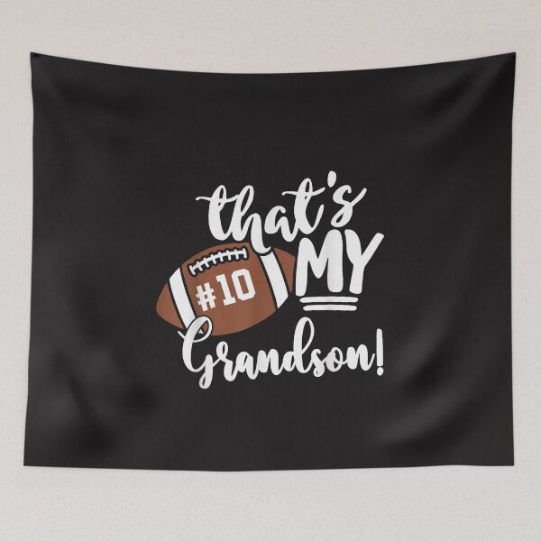 Item preview, That's My Grandson Football Grandma Grandpa Family Game Day Design designed and sold by kiralynstration.
