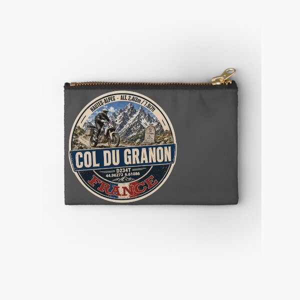 Item preview, Col du Granon France Motorcycle Sticker TShirt 06 designed and sold by OuterShellUK.