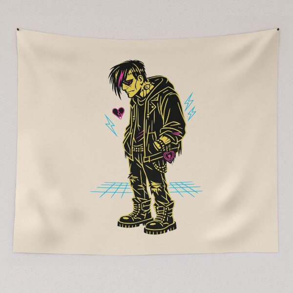 Item preview, Emo Frankenstein designed and sold by KungPowUnicorn.