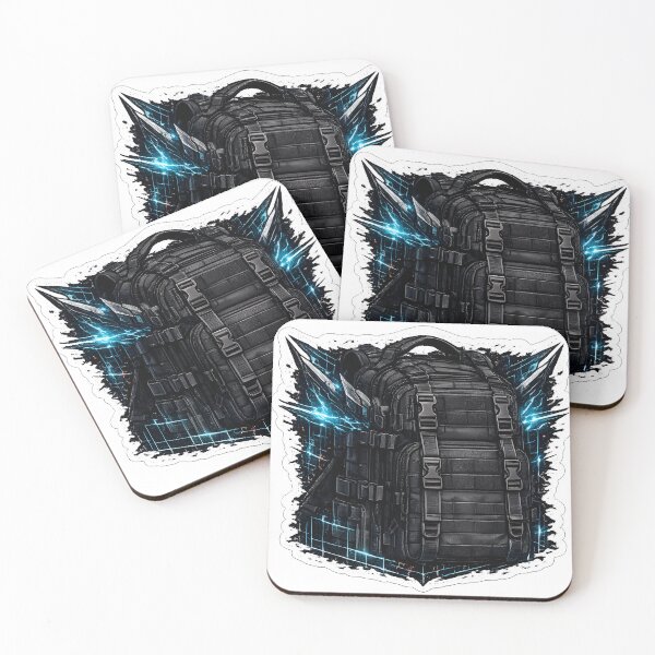 Item preview, Cyberpunk Tactical Backpack Techwear Gear Art designed and sold by RiteshCenter .