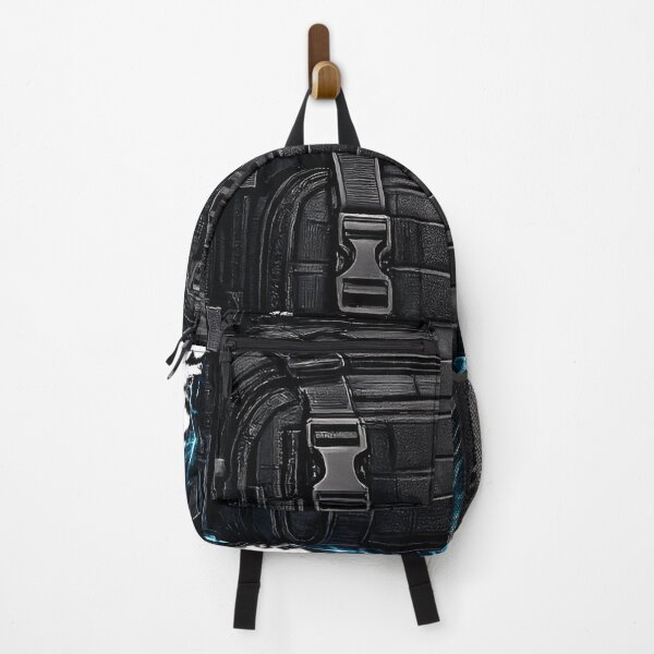 Item preview, Cyberpunk Tactical Backpack Techwear Gear Art designed and sold by RiteshCenter .