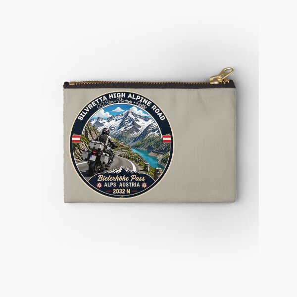 Item preview, Silvretta High Alpine Road Bielerhohe Pass Austria Motorcycle Sticker TShirt 04 designed and sold by OuterShellUK.