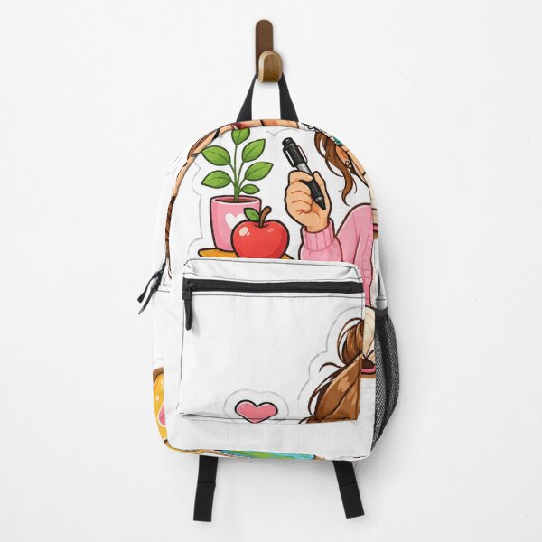 Item preview, Cute Teacher | Kawaii Teacher Gift | Teacher Life Cartoon | Back to School Apple & Books designed and sold by Pixanova.