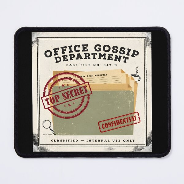 Item preview, Office Gossip Department Top Secret Workplace Investigation designed and sold by Fitswear.