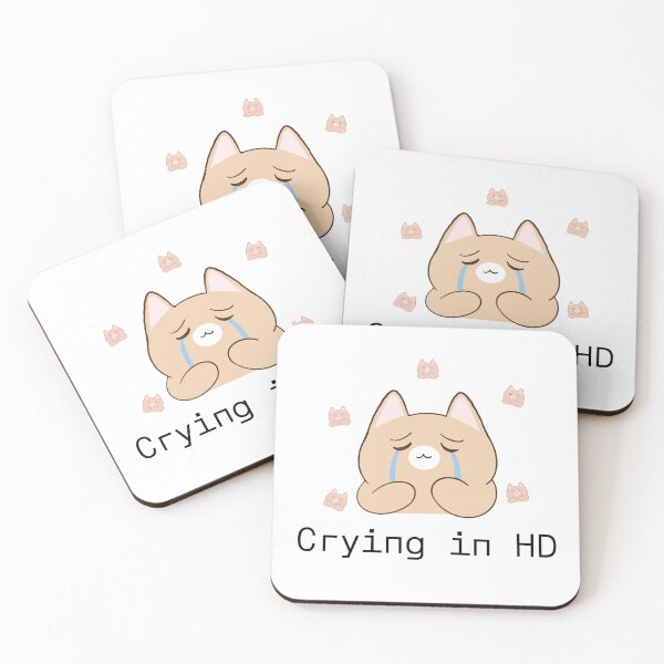 Item preview, Crying in HD Relatable Sad Cat designed and sold by Rehnair.