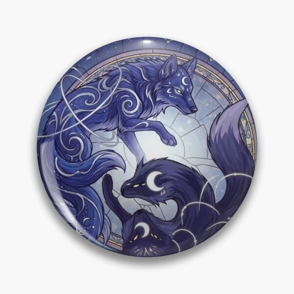 Item preview, The Calestial Yang Fox Moon Head designed and sold by emmawashington.