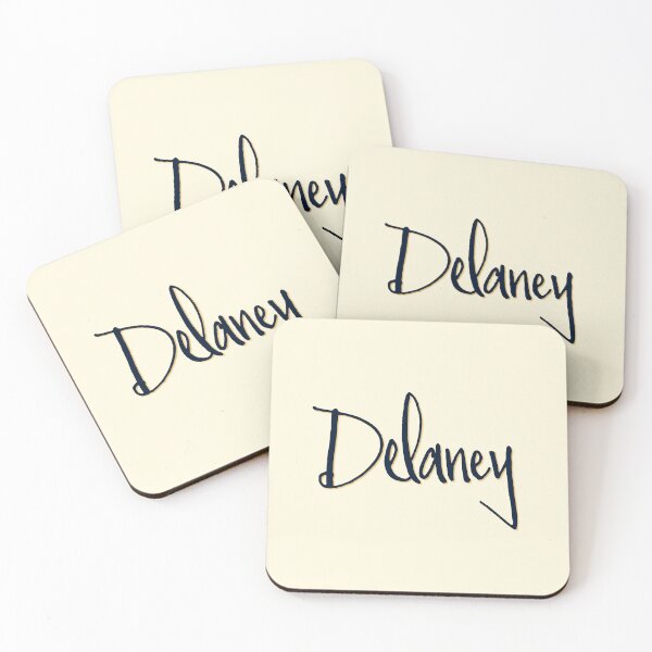 Item preview, DELANEY personalized type design designed and sold by CharlottePlaceArt.