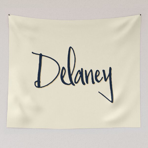 Item preview, DELANEY personalized type design designed and sold by CharlottePlaceArt.