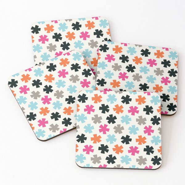 Item preview, Retro Asterisk Confetti Pattern Design designed and sold by Zaya_art.