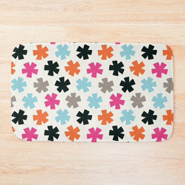 Item preview, Retro Asterisk Confetti Pattern Design designed and sold by Zaya_art.