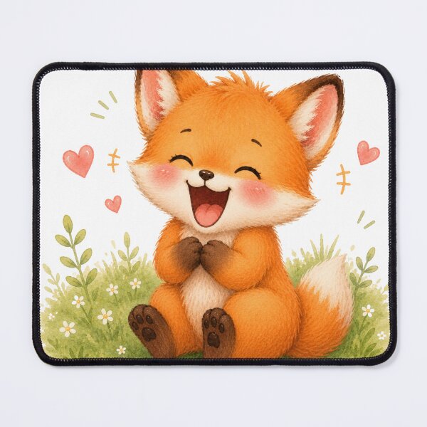 Item preview, Cute Laughing Fox designed and sold by Snikdha.