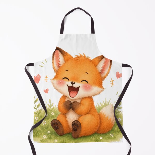 Item preview, Cute Laughing Fox designed and sold by Snikdha.