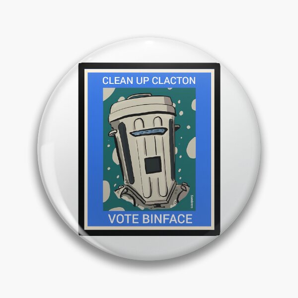 Item preview, Clean Up Clacton. Vote Binface designed and sold by avaletgozzo.