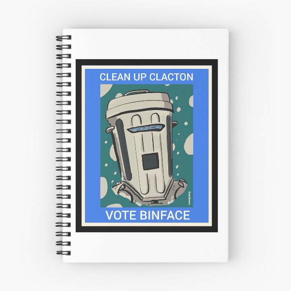 Item preview, Clean Up Clacton. Vote Binface designed and sold by avaletgozzo.