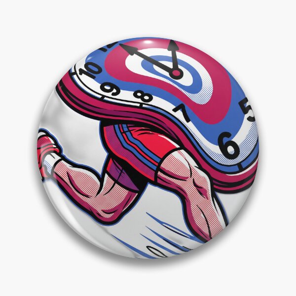 Item preview, Running Late Is My Cardio Melting Clock designed and sold by ryanguas.
