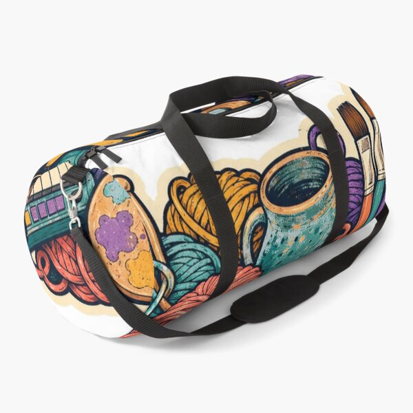 Item preview, Currently Between Hobbies Colourful Crafting Design designed and sold by Peak Pop Designs | Funny Gifts, Cozy Art & Cute Animals .