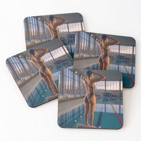 Item preview, Shion - Evening Practice | Competitive Swimwear Art designed and sold by Atelier Shion.