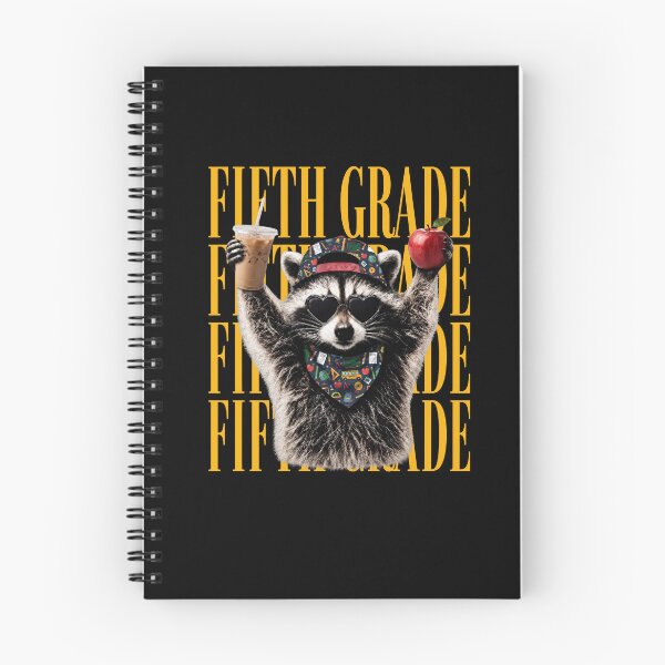 Item preview, Fifth Grade Raccoon Teacher Back To School designed and sold by margamPagenberg.