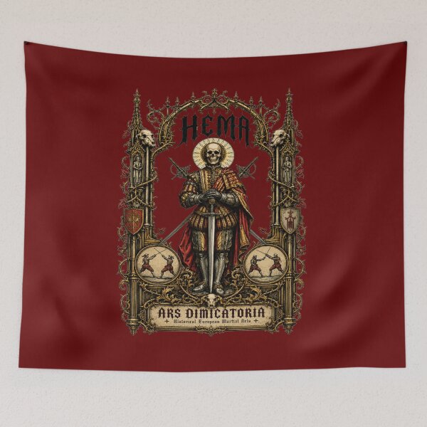 Item preview, HEMA Historical European Martial Arts inspired art and T-shirts and clothing designed and sold by blackdoggdesign.