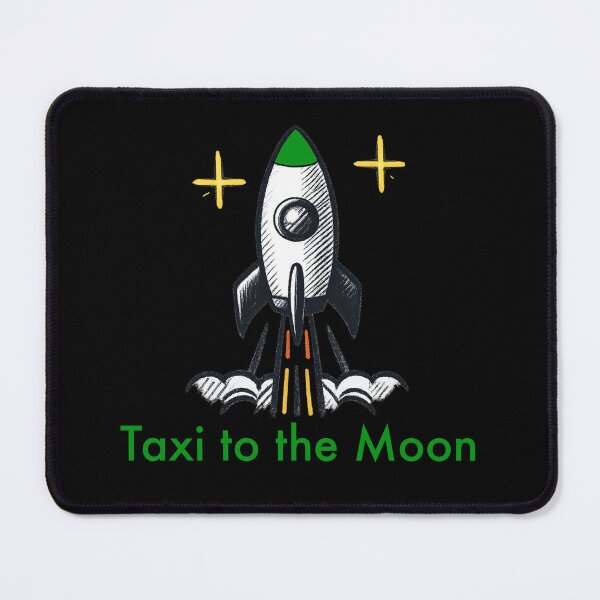 Item preview, Taxi to the Moon| Cute Rocket Design for Dreamers, Space Lovers & Future Astronauts designed and sold by Rocket&Stars.