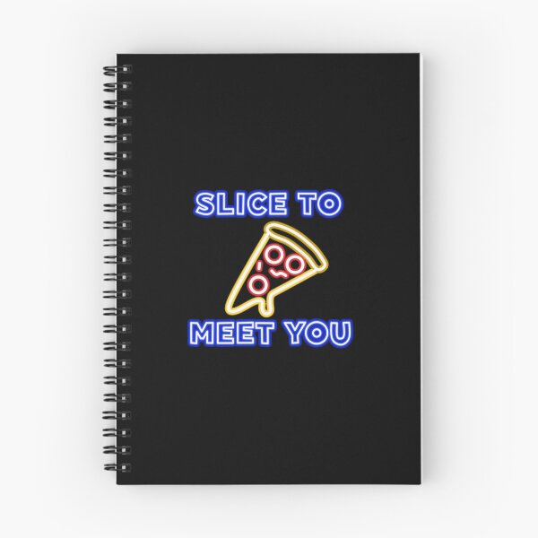 Item preview, Neon Pizza - Slice to meet you designed and sold by extARTNeos.