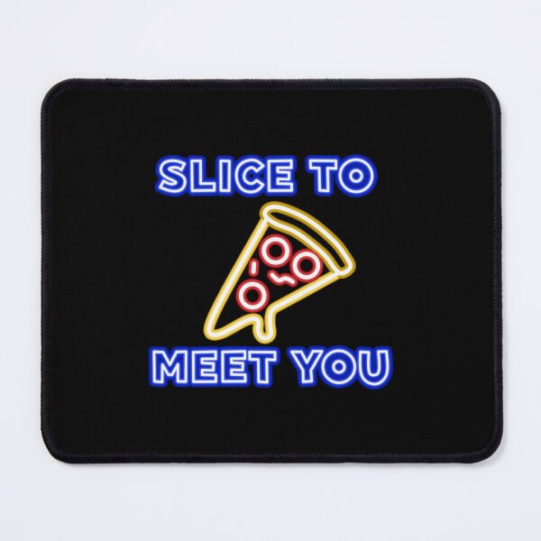 Item preview, Neon Pizza - Slice to meet you designed and sold by extARTNeos.