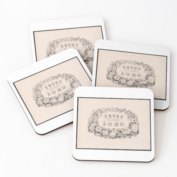 Item preview, Trust In The Lord Vintage Religious Print designed and sold by Bart4jesus.