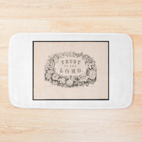 Item preview, Trust In The Lord Vintage Religious Print designed and sold by Bart4jesus.