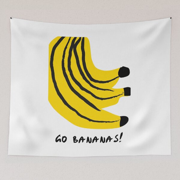Item preview, Yellow Go Bananas designed and sold by MbomSteff.