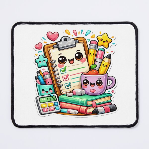 Item preview, Cute Kawaii School Supplies | Teacher Planner Sticker | Back to School designed and sold by Pixanova.