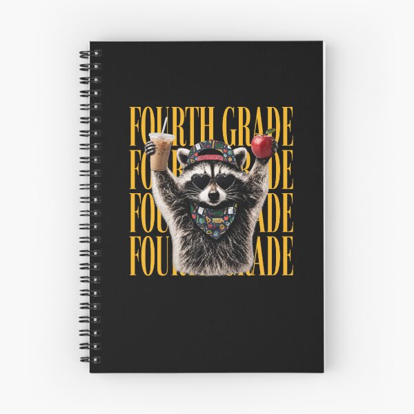 Item preview, Fourth Grade Raccoon Teacher Back To School designed and sold by margamPagenberg.