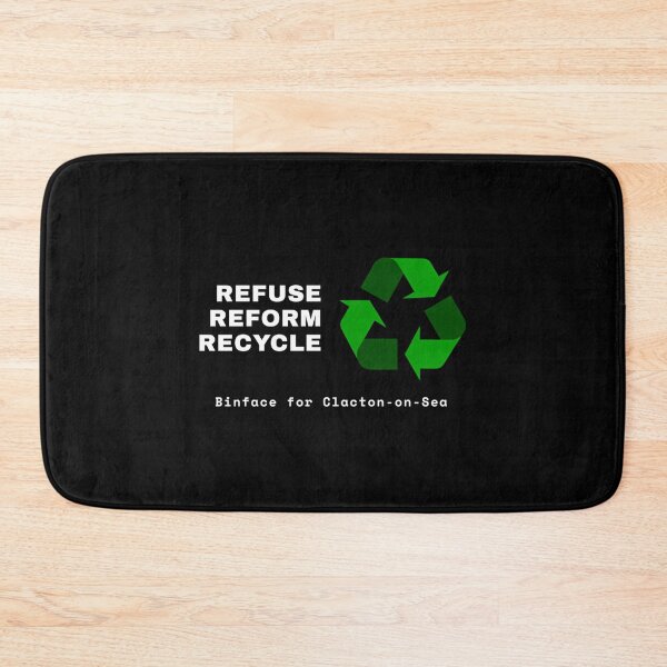 Item preview, Binface For Clacton Minimalist Election Tee (Dark) designed and sold by avaletgozzo.