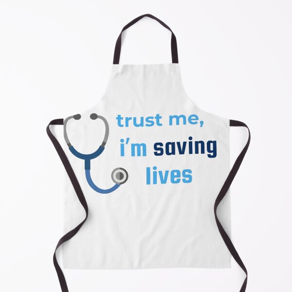 Item preview, Trust Me, I'm Saving Lives Medical Sticker | Healthcare Worker Gift designed and sold by Gravixa.