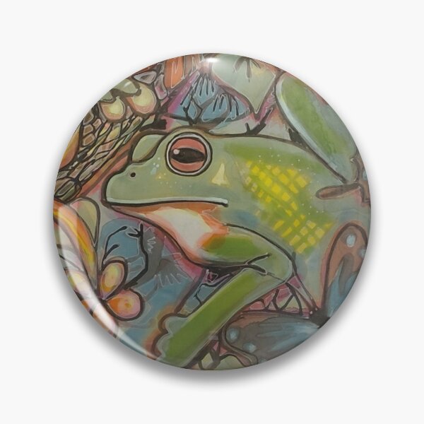 Item preview, Whimsical Frog & Butterfly Garden Art designed and sold by pbchan.