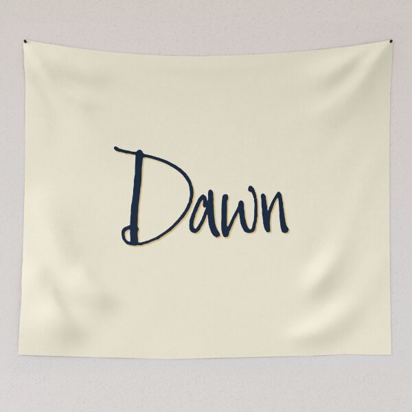 Item preview, DAWN personalized type design designed and sold by CharlottePlaceArt.