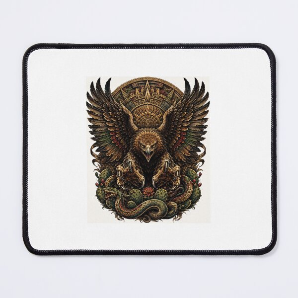 Item preview, Mexican Golden Eagle – Emblem of Ancestral Mexico designed and sold by JuanDiegoAyala.