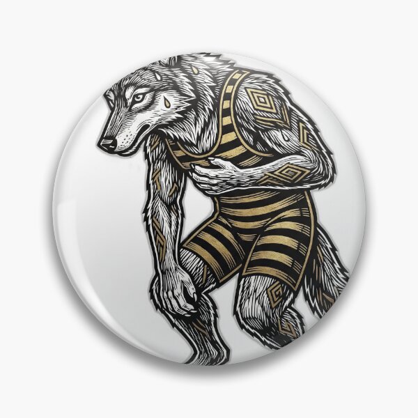 Item preview, Heavy Breathing Society Exhausted Wolf designed and sold by ryanguas.