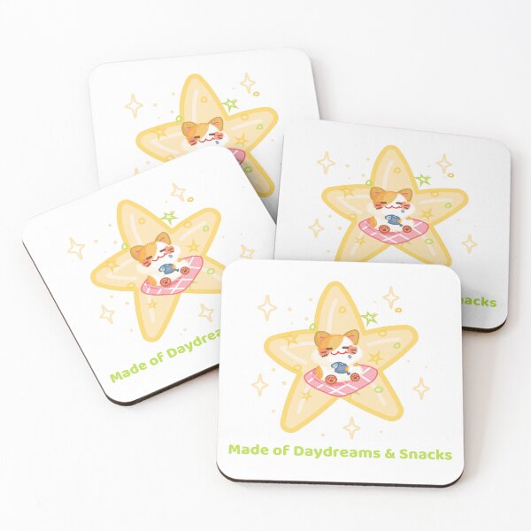 Item preview, Made of Daydreams and Snacks Kawaii Cat Star designed and sold by Rehnair.